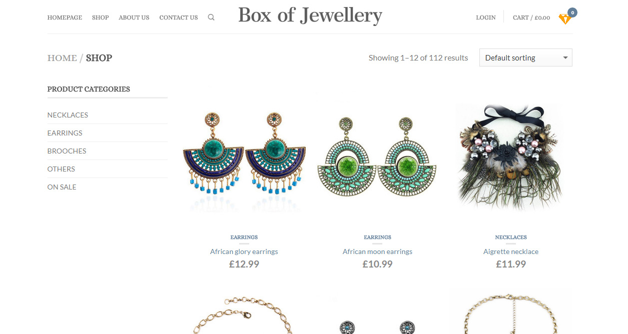 Box of Jewellery